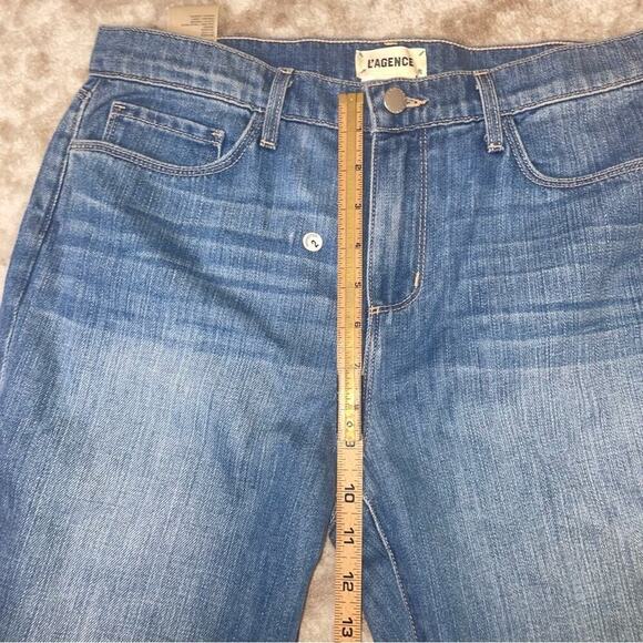 L'AGENCE jeans Bridget High-Rise Slouch Straight NEW waist MSRP $265 - Picture 8 of 11